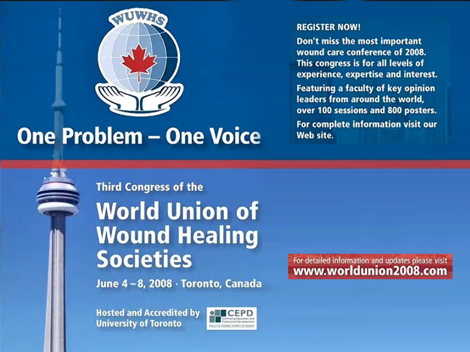 WUWHS 2008, Toronto, Canada